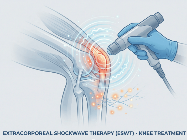 Discover non-invasive Shockwave Therapy in Bournemouth with Mr Paul Pavlou, a specialist knee surgeon. Effective treatment for knee pain, patellar tendinopathy, and more.