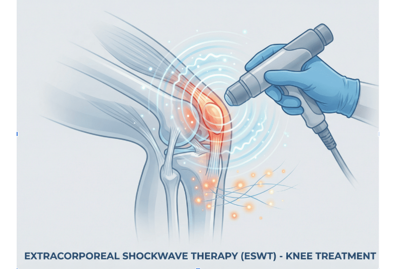 Discover non-invasive Shockwave Therapy in Bournemouth with Mr Paul Pavlou, a specialist knee surgeon. Effective treatment for knee pain, patellar tendinopathy, and more.